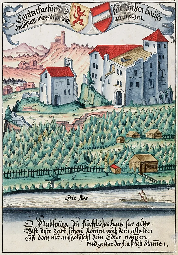 Schloss Habsburg Wappenbuch.webp